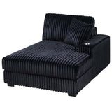 Contemporary Style Modular Sectional Sofa Set With USB, Cup Holder