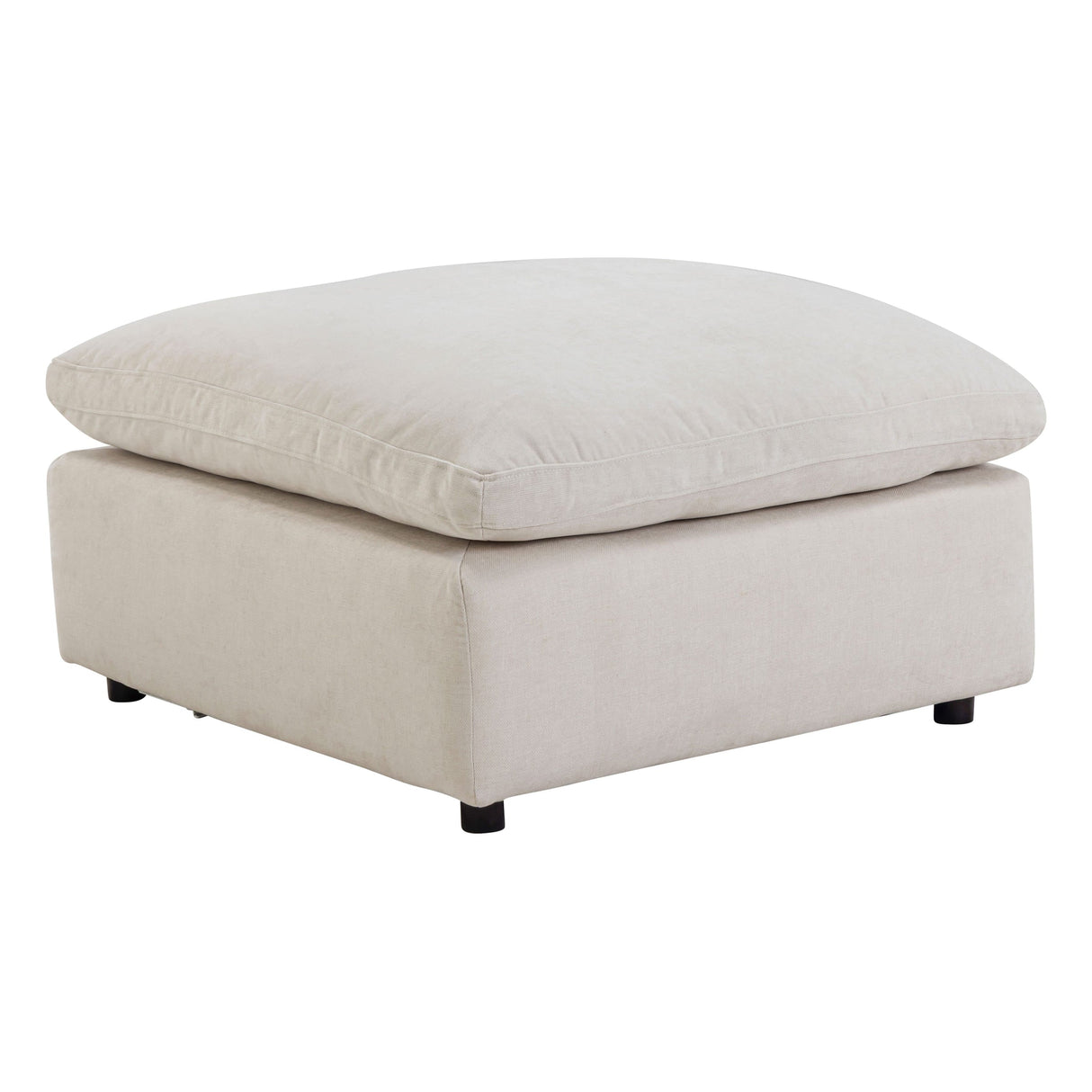 Oulu Living Alvora modular ottoman in Ivory