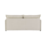 Elisea - Sleeper Sectional Sofa With 2 Toss Pillows - Beige