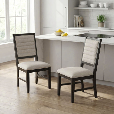 Plateau - Side Chair (Set of 2) - Rustic Espresso