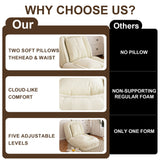 Upholstered Foldable Lazy Sofa Bed For Adults And Pets