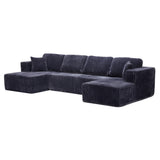 U-Shape Modular Sectional Sofa For Living Room