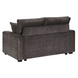 Rita - Loveseat, LED Base Lighting, Cushions And 2 Accent Pillows