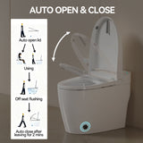 Smart Bidet Toilet With Auto Open / Close Seat