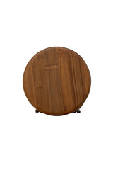Zazu - Counter Stool - Dark Brown / Bronze