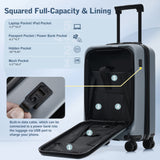 Hardside Luggage Set 5 Piece With Front Opening