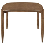 Whisten - Dining Set With Rounded Tabletop And Upholstered Chairs