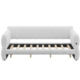 Upholstered Platform Bed With USB Charging