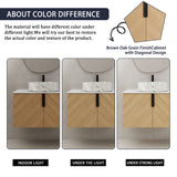 Wall Mounted Bathroom Vanity & Art Sink