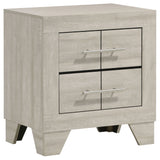 Strout - 4 Piece Queen Bedroom Set With Upholstered Headboard - Rustic