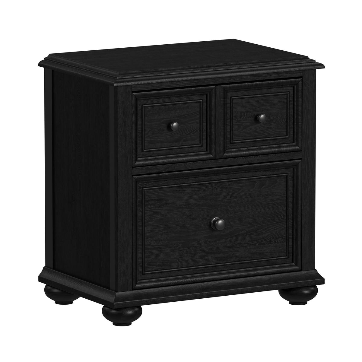Heritage - Sleigh Bedroom Set - Black