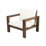 Stylish Outdoor Armchair With Cushion For Garden