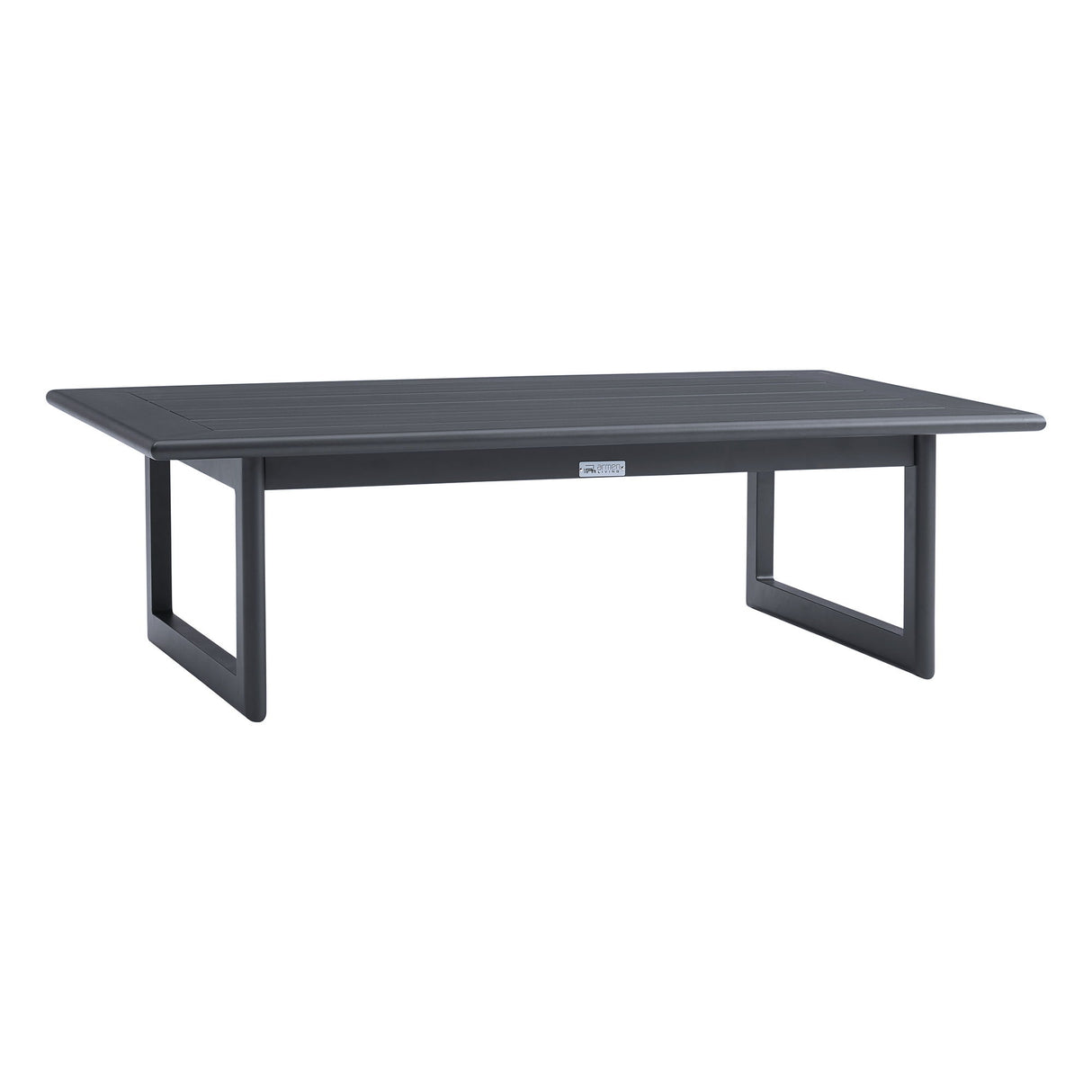 Menorca - 4 Piece Outdoor Dark Gray Aluminum & Fabric Outdoor Conversation Set