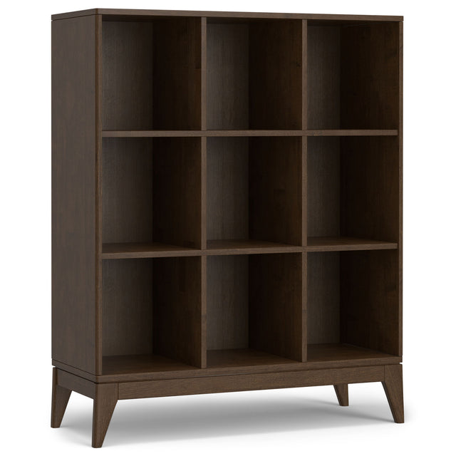 Harper - 9 Cube Storage - Walnut Brown - Cube Organizers - Alpine Outlets