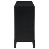 Mason - 8 Drawer Dresser With Fluted Design - Black