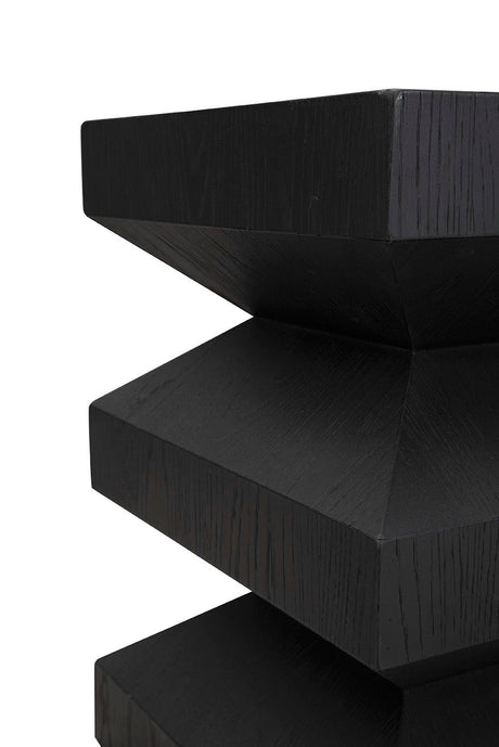 Plato's - End Table - Black