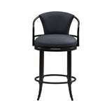 Otis - Upholstered Swivel Counter Height Barstool