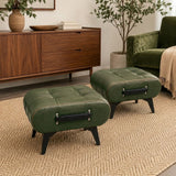 Minimalist Footstool With Hidden Storage