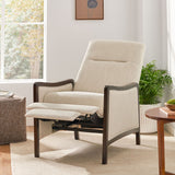 Drury - Contemporary Fabric Upholstered Pushback Recliner