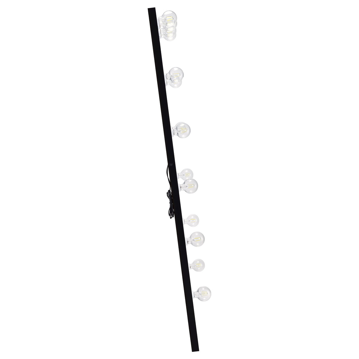 Theron - Floor Mirror With LED Lighting