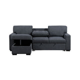 Terrence - Pull Out Sofa Bed - Dark Gray
