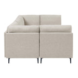 Upholstered Modular Sectional & Tall Legs