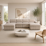 Modular Sectional Sofa, Reversible Set