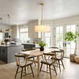 3 Light Drum Pendant Light
