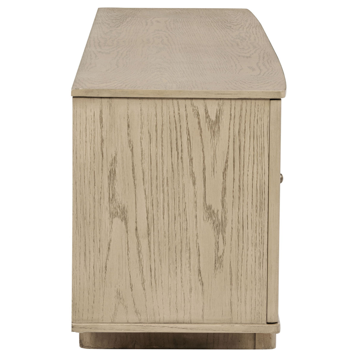 Kimpton - 4 Door Cane TV Stand Media Console - Beige