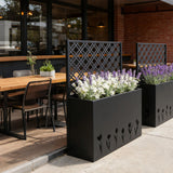 Tall Planter Raised Garden Bed With Trellis