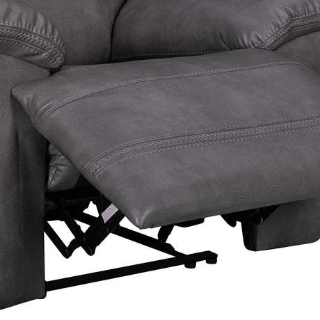 Camaro - Motion Loveseat With Console - Nugget Gray