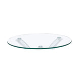 Bailey - Round Top Side Table - Clear