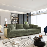 4 Seat Sofa, Deep Seat Couches With Soft Pillows