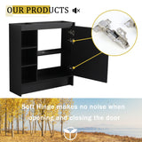 Freestanding Bathroom Vanity With Sink, Soft Close Door