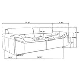 Hudson - Wide Track Arms Sofa