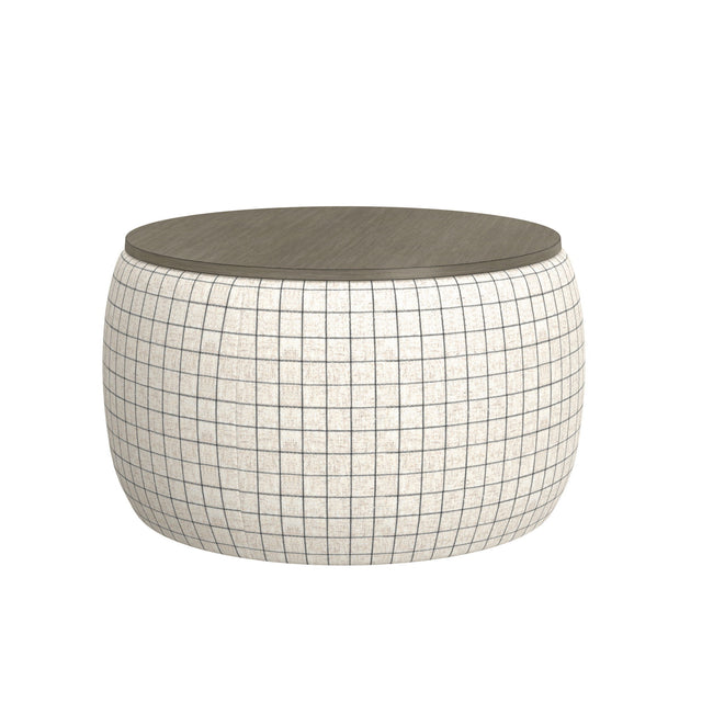 Revel - Storage Ottoman - White - Storage Ottomans - Alpine Outlets