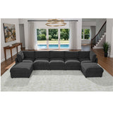 Modern Reversible Modular Sectional