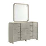 Aria - 6 Drawer Dresser - Beige