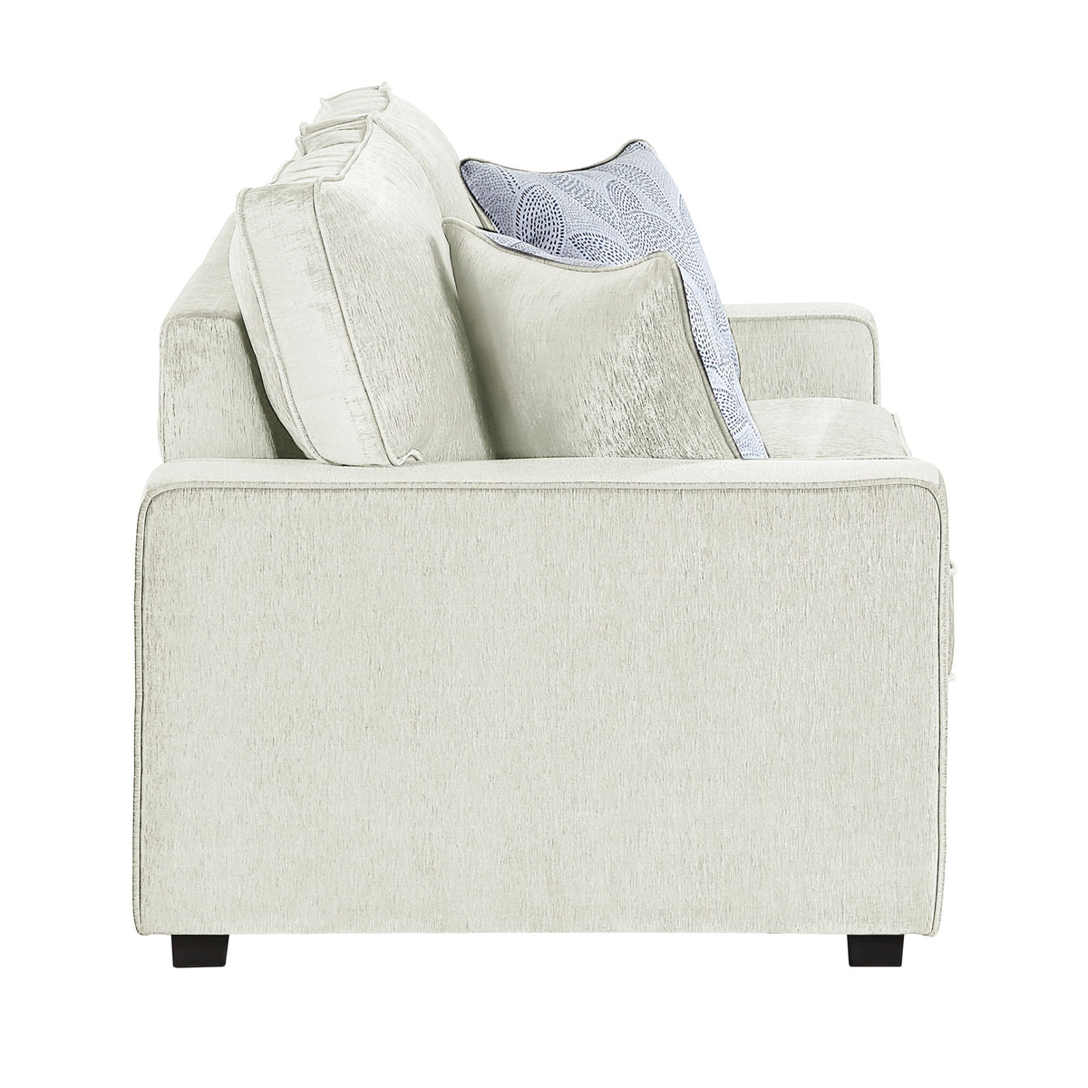 Rita - Loveseat, LED Base Lighting, Cushions And 2 Accent Pillows