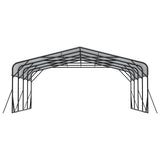 Heavy Duty Carport, All Weather Shelter - Black