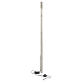 Colwood - Full Floor Mirror With LED Lighting And Storage Hooks - Silver