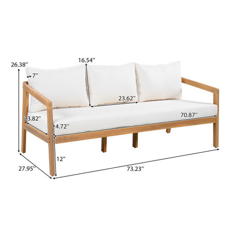 Outdoor Patio Sofa 3 Seater