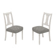 Tannen - Dining Side Chair (Set of 2) - White And Gray - Chair Sets - Alpine Outlets