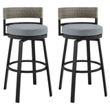 Encinitas - Outdoor Patio Swivel Bar Stool Set