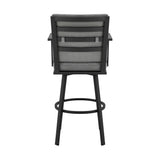 Arnauld - 30" Outdoor Patio Swivel Bar Stool Set