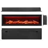 Electric Fireplace With Display