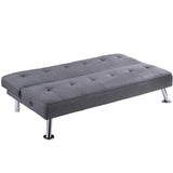 Tufted Sofa With USB Port For Living Room