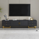 TV Stand With Storage For Living Room