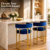 Modern Counter Height Bar Stools With U - Shaped
