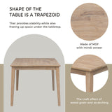 6 Piece Dining Set, Upholstered Chairs And Bench